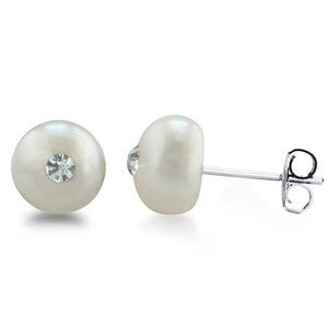 Sarovski Crystal Elements Pearl Earrings